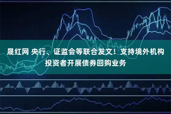 晟红网 央行、证监会等联合发文！支持境外机构投资者开展债券回购业务